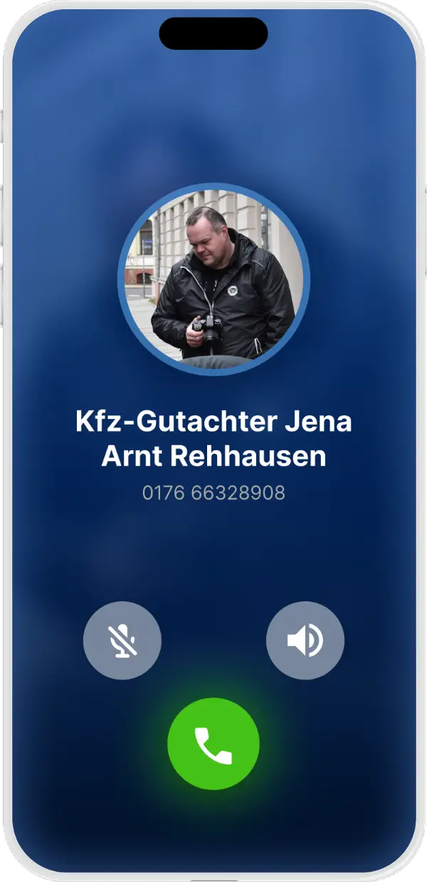Kfz Gutachter Jena anrufen
